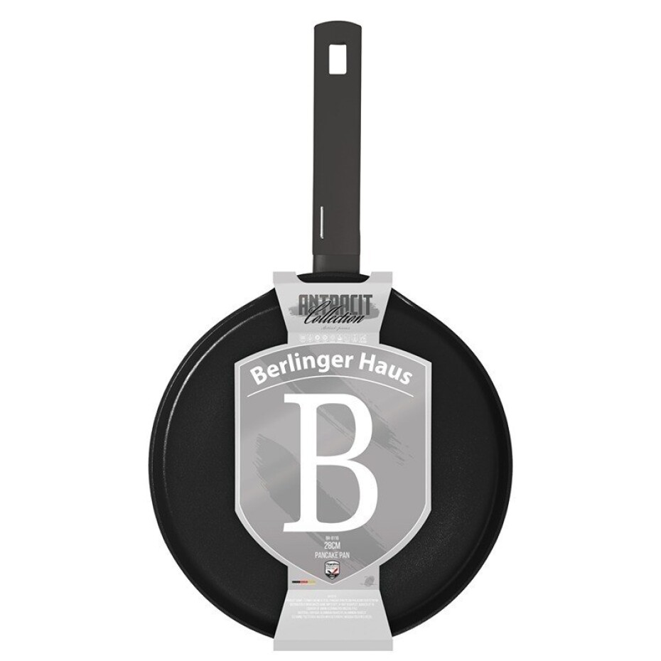 BERLINGERHAUS Pánev na palačinky s titanovým povrchem 28 cm Antracit Collection BH-8116 - main (1)