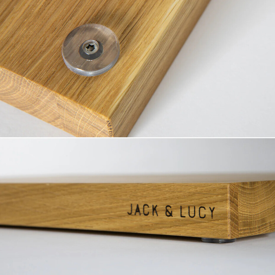 Prkénko na krájení ESSENTIALS 45 x 29,5 cm, na chléb, dubové dřevo, Jack & Lucy - main (4)