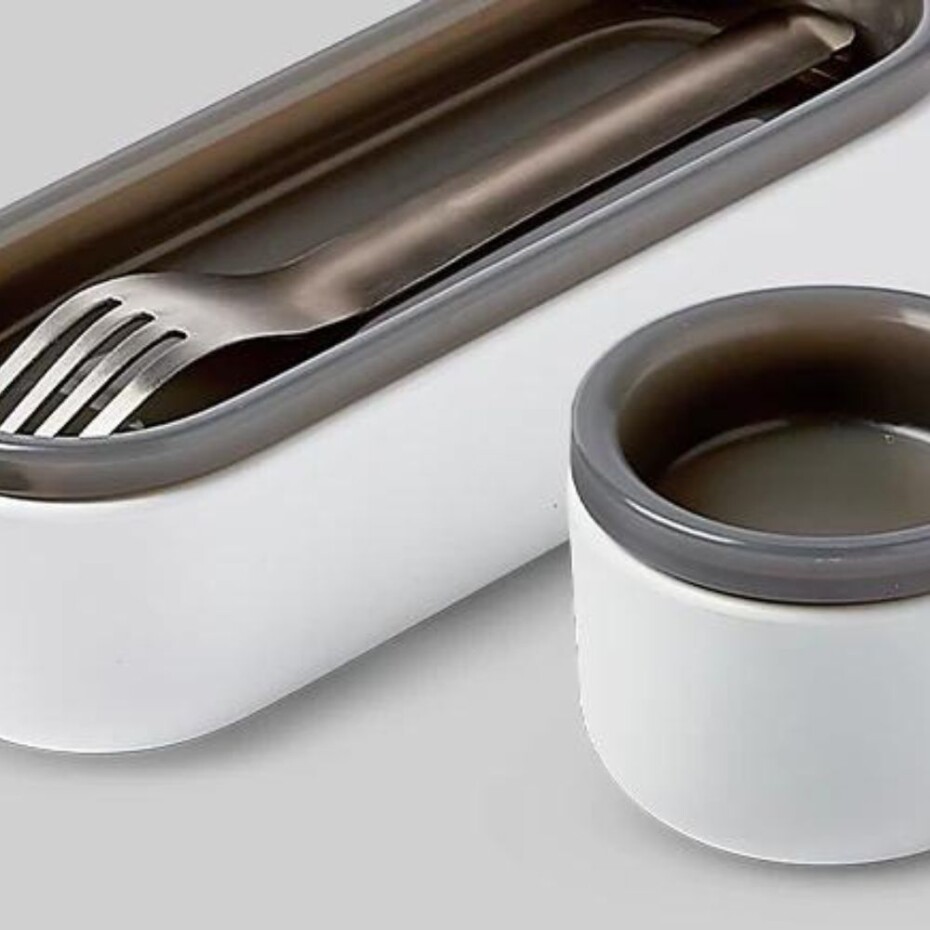 Obědový box 1 l, mořská, plast, Black+Blum - main (9)