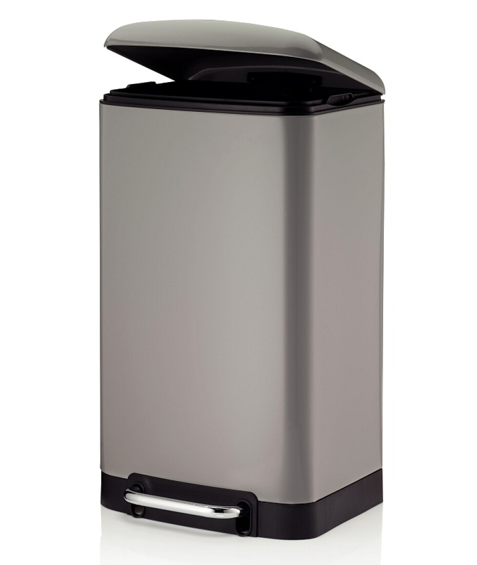 KELA Odpadkový koš DAVINO 30 l sv.šedá KL-10907 - main (1)