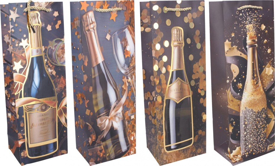 Dárková taška na láhev M 35x12x9 cm CELOROK - main (0)