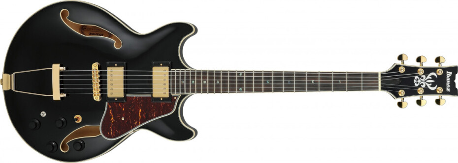 Ibanez AMH90-BK Hollow Bodies AM Artcore Expressionist - Black - main (0)
