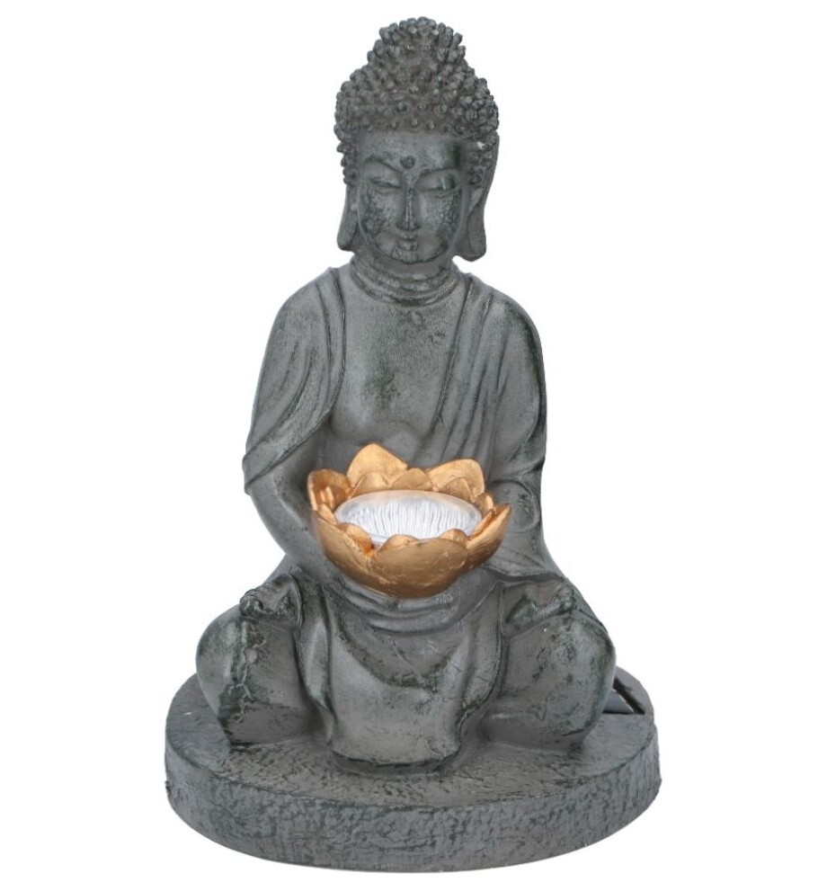 GRUNDIG Solární světlo BUDDHA 17x16x27cm ED-219180 - main (0)