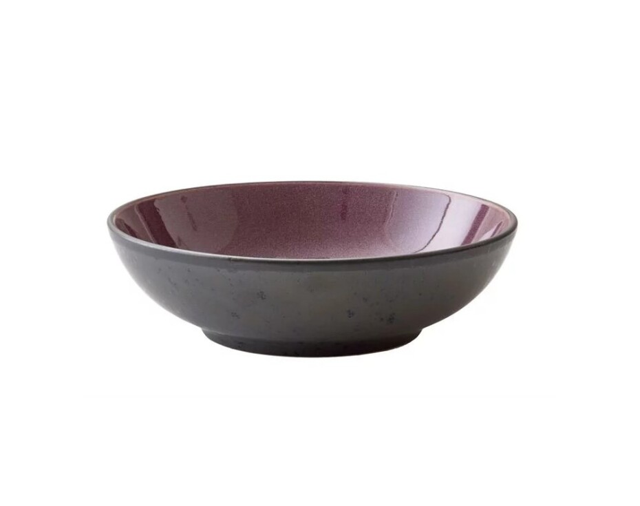 Jídelní miska 20 cm, černá / fialová, Bitz - main (0)