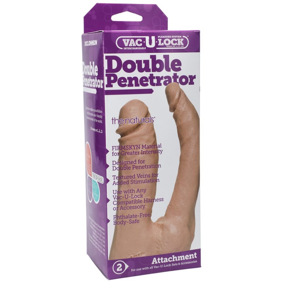 Doc Johnson Vac-U-Lock Double Penetrator - main (2)