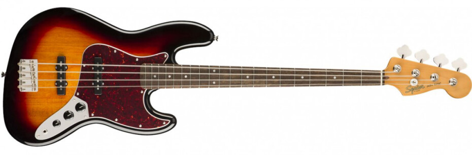 Fender Squier Classic Vibe 60s Jazz Bass 3-Color Sunburst Laurel - main (0)