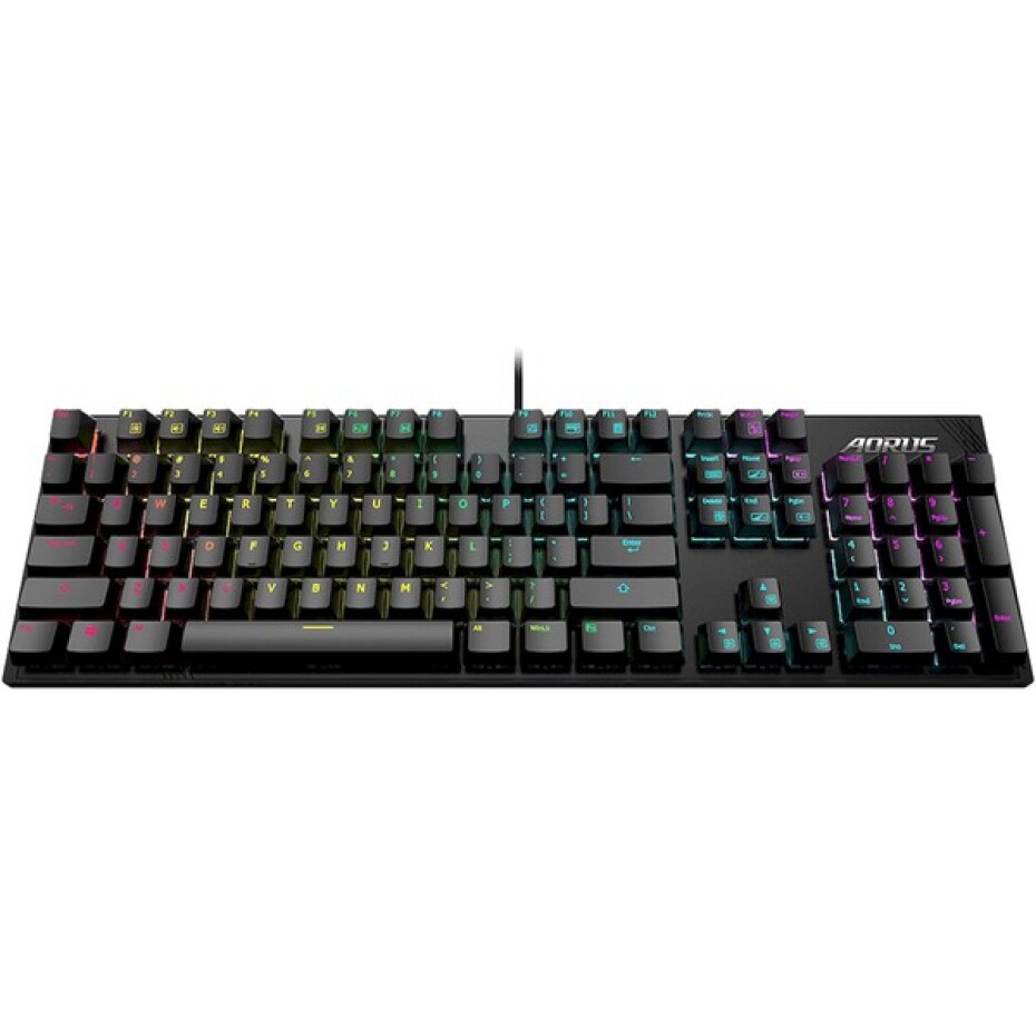 AORUS K1 herní mechanická klávesnice US černá - main (2)