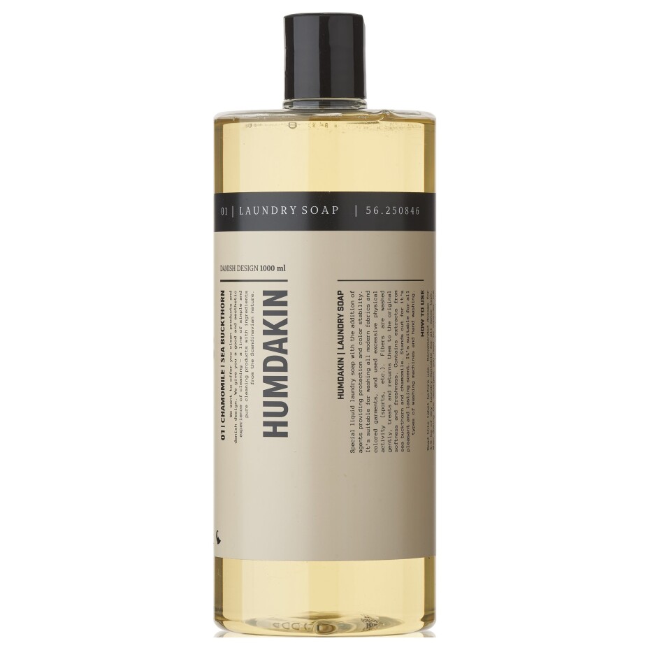 Tekutý prací prostředek CHAMOMILE & SEA BUCKTHORN 1000 ml, Humdakin - main (0)