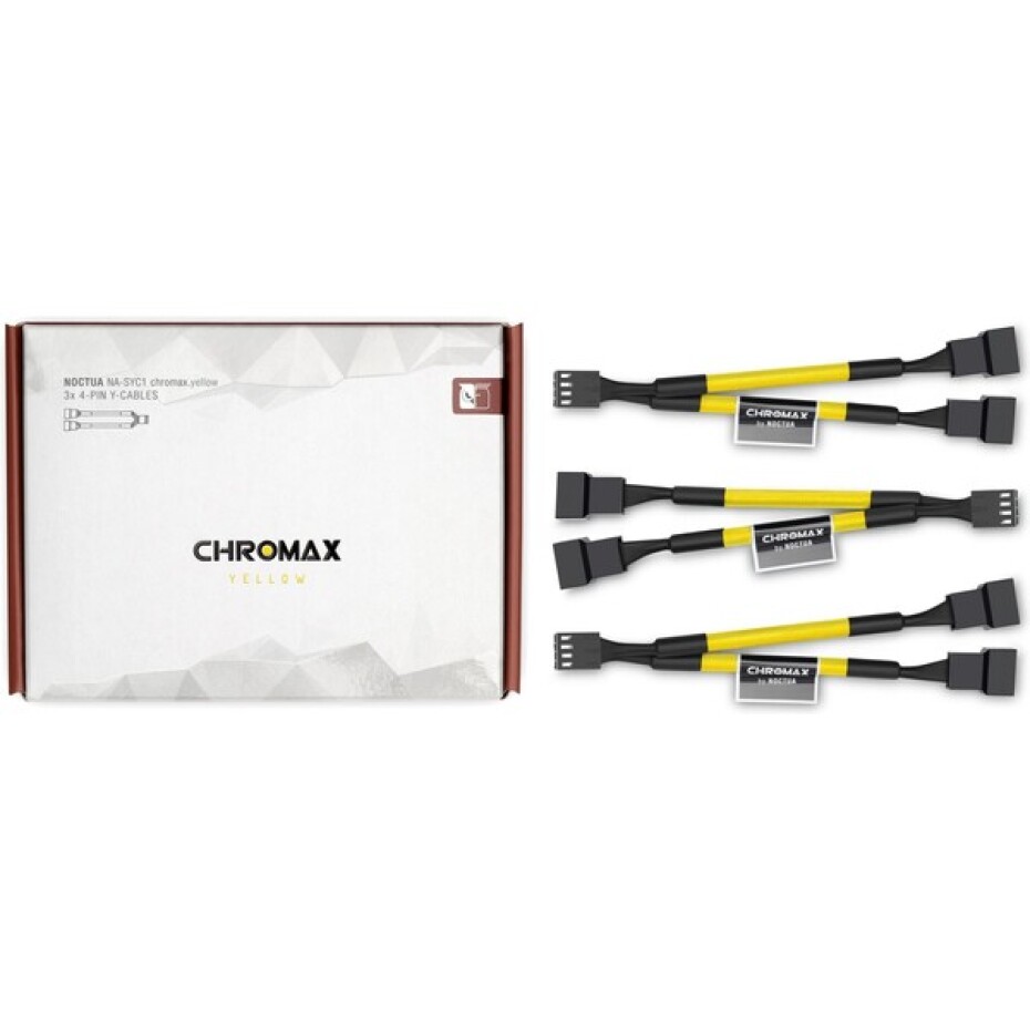 Noctua rozdvojka NA-SYC1 chromax.yellow - main (0)