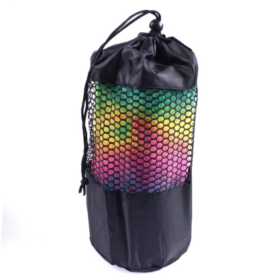 Yoga ručník Sportago anti-slip colors - žlutý - main (3)