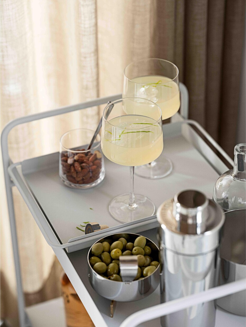 Servírovací vozík A-COCKTAIL 66 cm, šedá, kov, Zone Denmark - main (5)