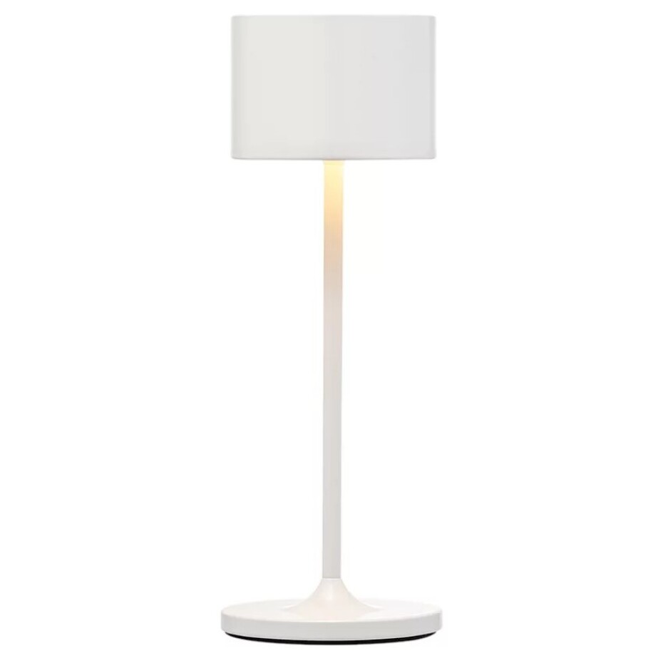 Přenosná stolní lampa FAROL MINI 19,5 cm, LED, bílá, hliník, Blomus - main (0)
