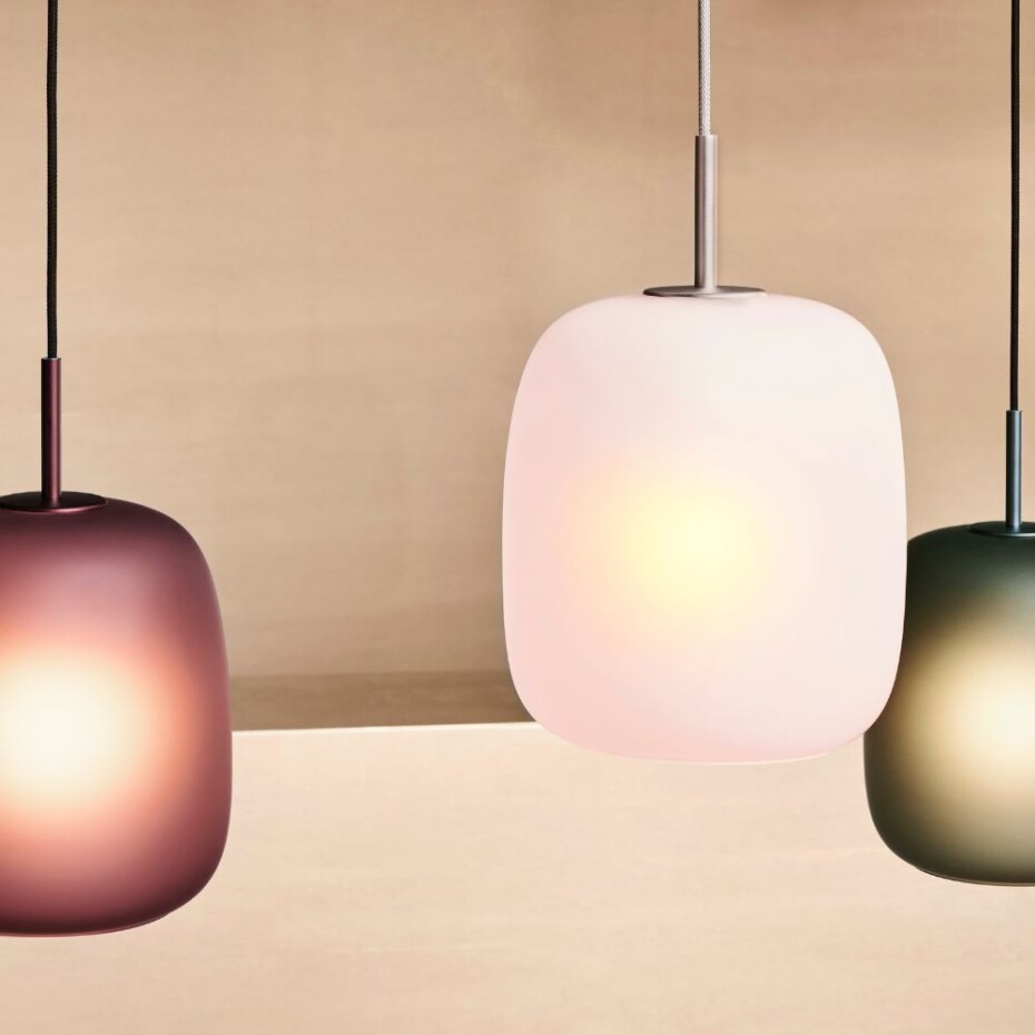 Závěsná lampa MALUMA 35 cm, růžová, Fritz Hansen - main (2)