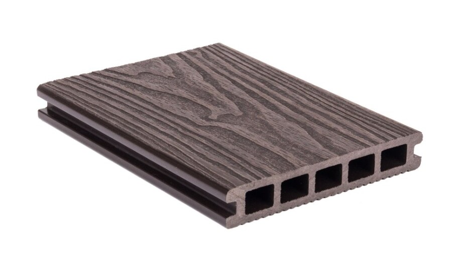 G21 Terasové prkno G21 2,5 x 14,8 x 400 cm, Dark Wood, WPC G21-6391041 - main (0)