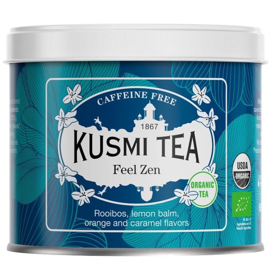 Rooibos čaj FEEL ZEN, 100 g plechovka, Kusmi Tea - main (0)