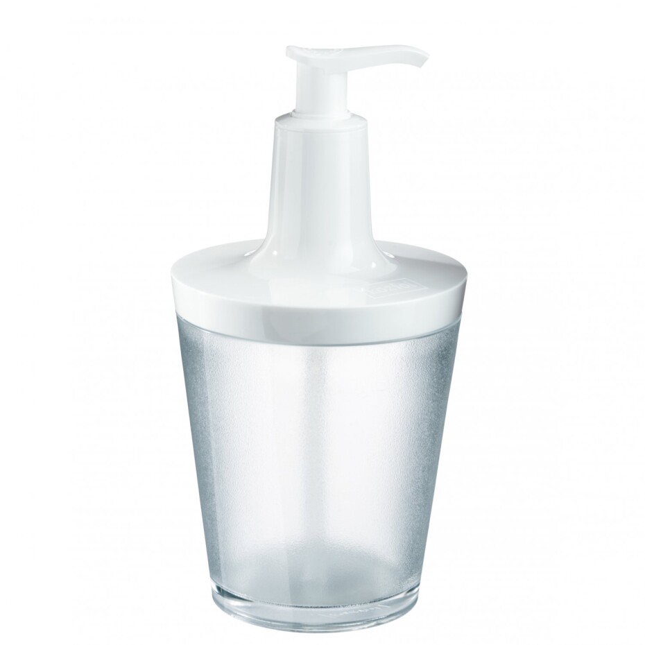 Dávkovač mýdla FLOW 250 ml, bílá, Koziol - main (0)