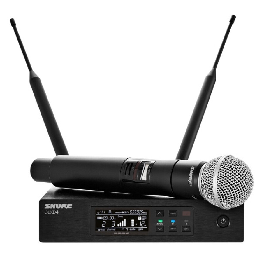Shure Pro QLXD24E/SM58-G51 (470 - 534 MHz) - main (0)