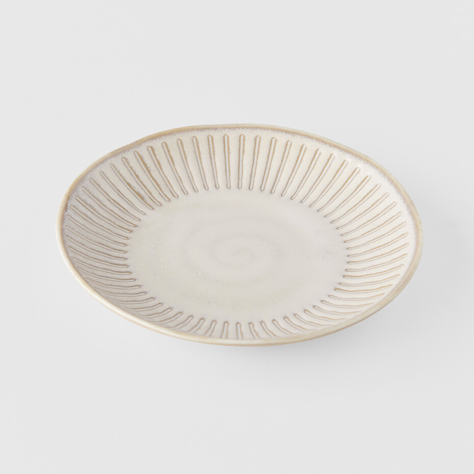 Podšálek RIDGED ALABASTER 12 cm, MIJ - main (5)