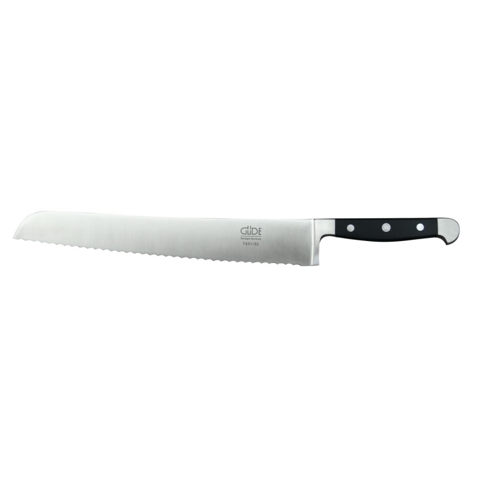 Güde Solingen Nůž na chleba ALPHA POM 32 cm, černá, Güde - main (0)