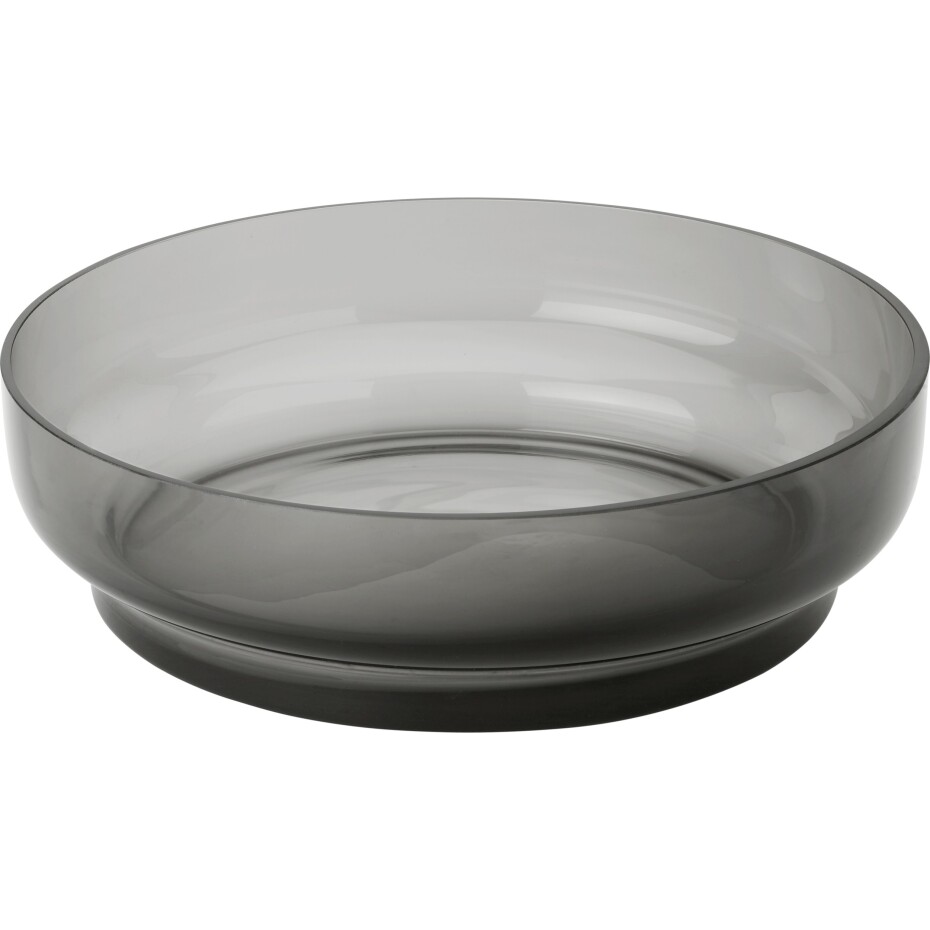 Servírovací mísa HOOP 30 cm, kouřová, sklo, Stelton - main (0)