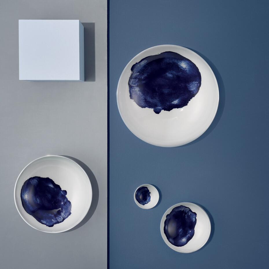 Jídelní miska STOCKHOLM AQUATIC 10 cm, stříbrná, hliník, Stelton - main (2)