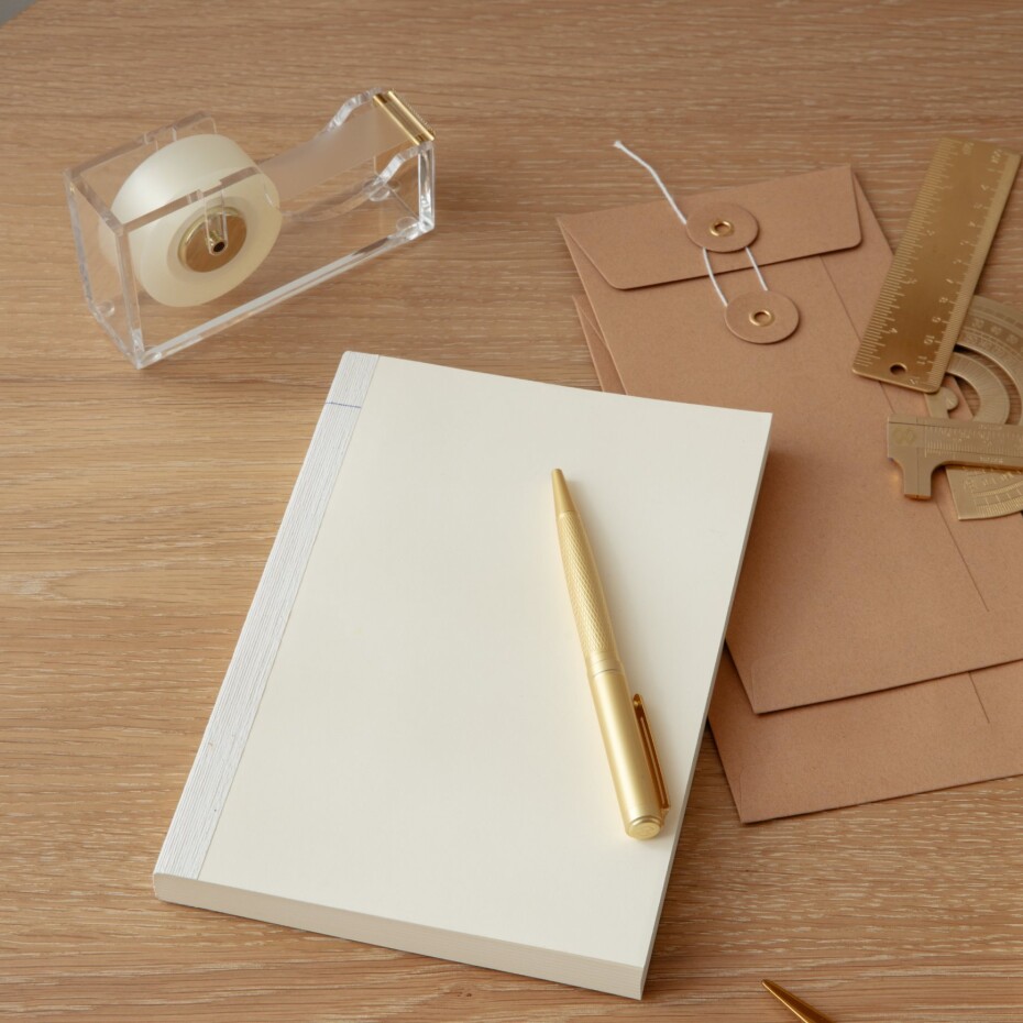 Kancelářšké potřeby STATIONARY, sada 7 ks, mosaz, Umage - main (4)