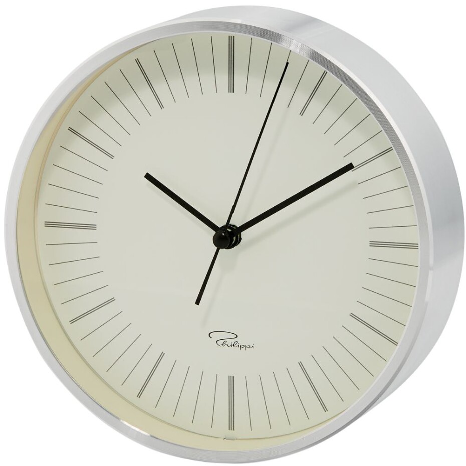 Nástěnné hodiny TEMPUS W4 15 cm, bílá, Philippi - main (0)