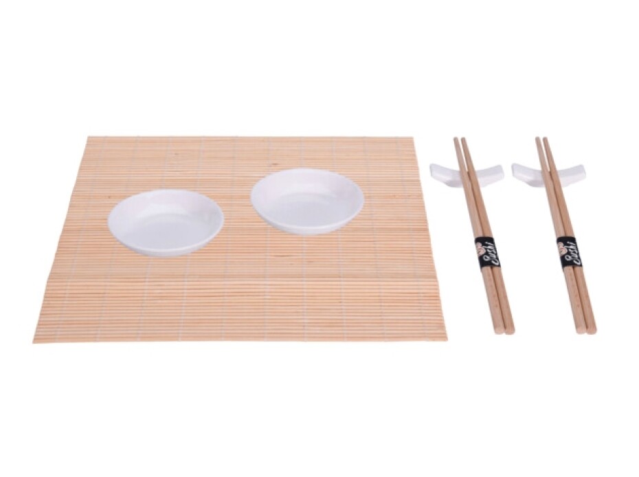 EXCELLENT Sushi set porcelán / bambus sada 7 ks bílá KO-278000190bila - main (0)