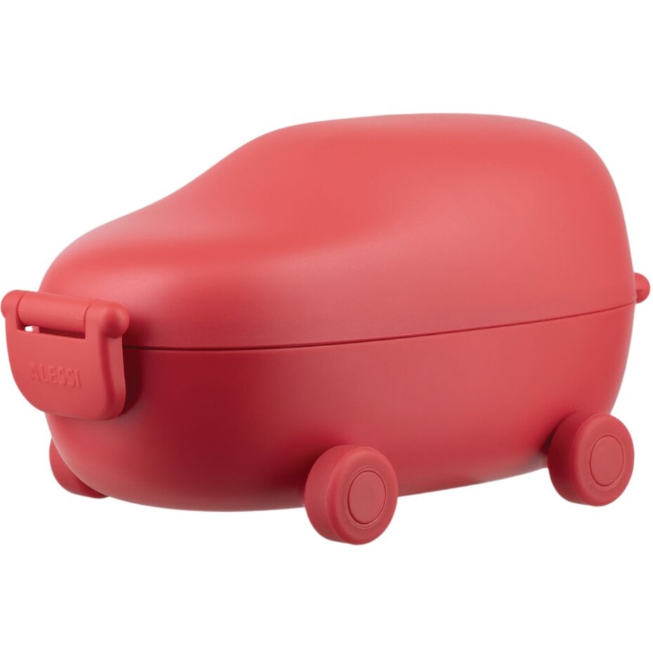 Svačinový box FOOD À PORTER SNACKMOBILE, 2 komory, červená, Alessi - main (0)
