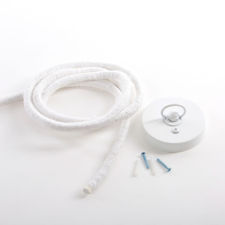 Stropní svítidlo MONKEY WITH ROPE 76,5 cm, bílá, Seletti - main (8)