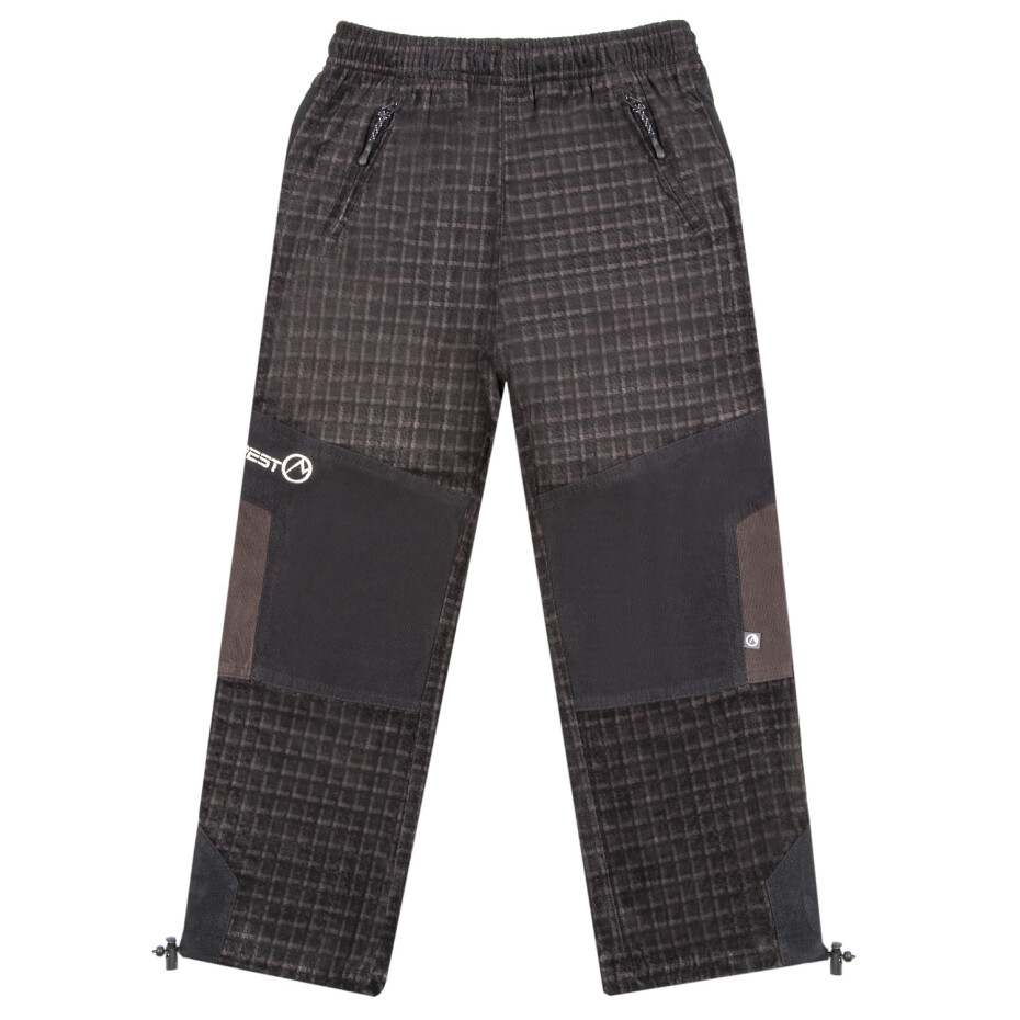 Chlapecké outdoorové kalhoty - NEVEREST F-921cc, hnědá Barva: Hnědá, Velikost: 98 - main (2)