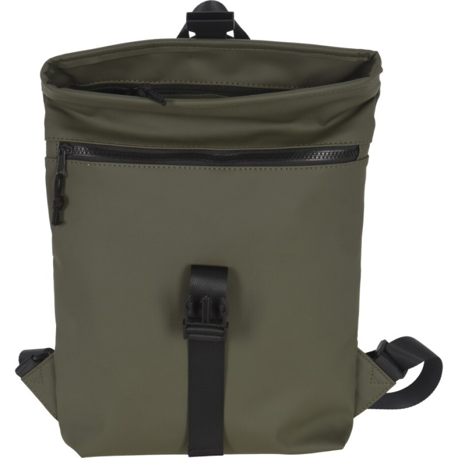 XQMAX Rolovací batoh nepromokavý ROLLTOP 7 l zelená KO-DB7005020zele - main (1)