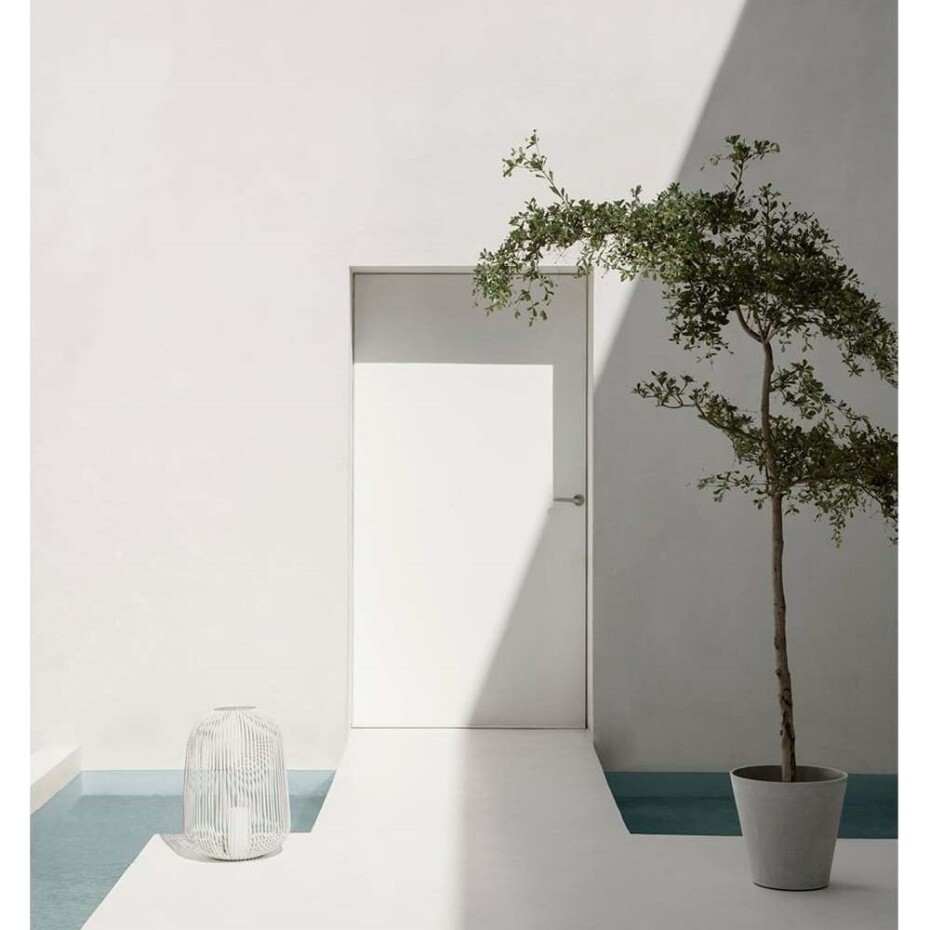 Lucerna LITO 13,5 cm, bílá, Blomus - main (2)