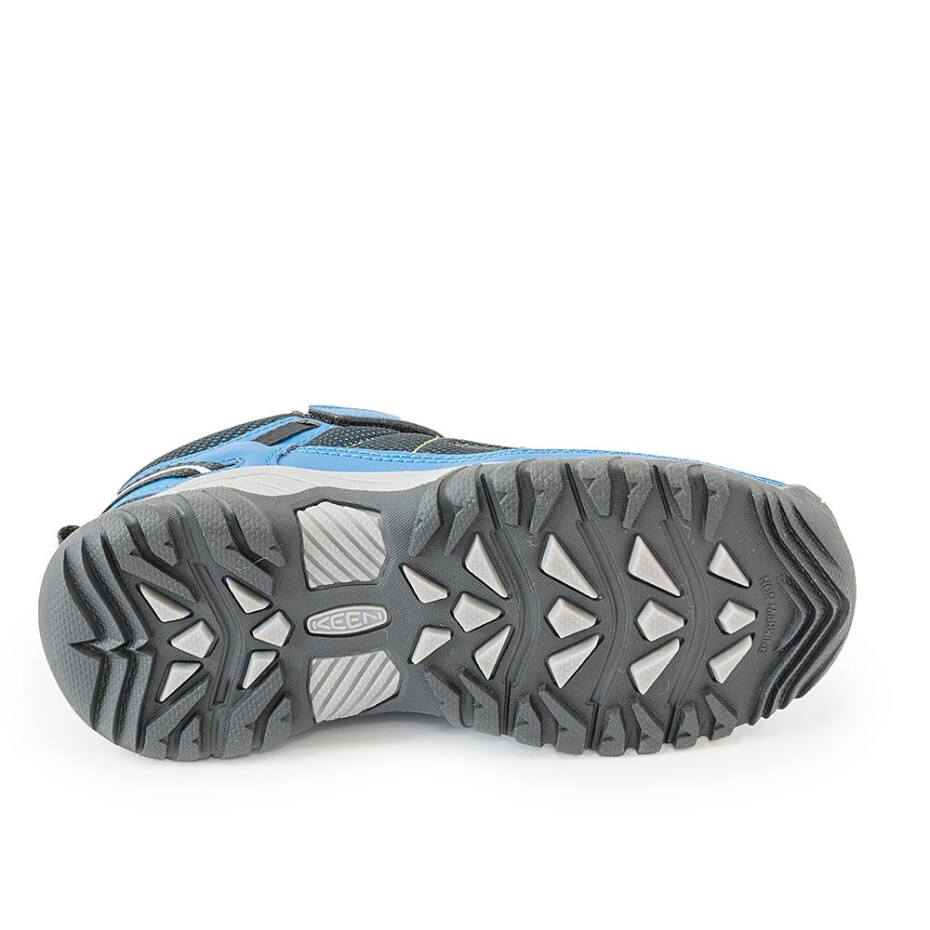 Chlapecká outdoorová obuv Targhee Sport mykonos blue/keen yellow, Keen, 1024741/1024737, modrá - 30 - main (1)