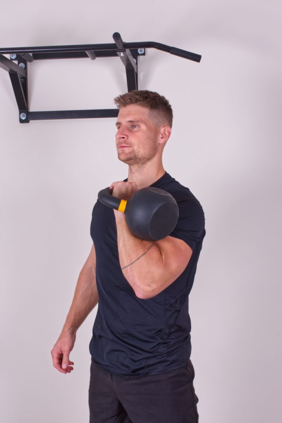 Sportago Ironside powder coating Kettlebell 16 kg - main (3)