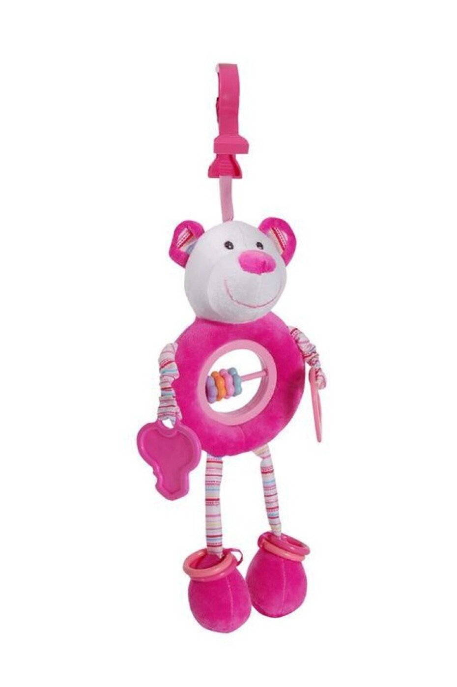 Baby hračka s tvary a klipem, Pidilidi, 5029, růžová - main (0)