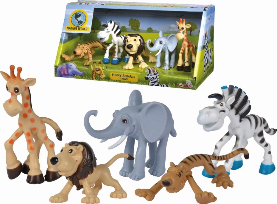 Veselá zvířátka safari - main (0)