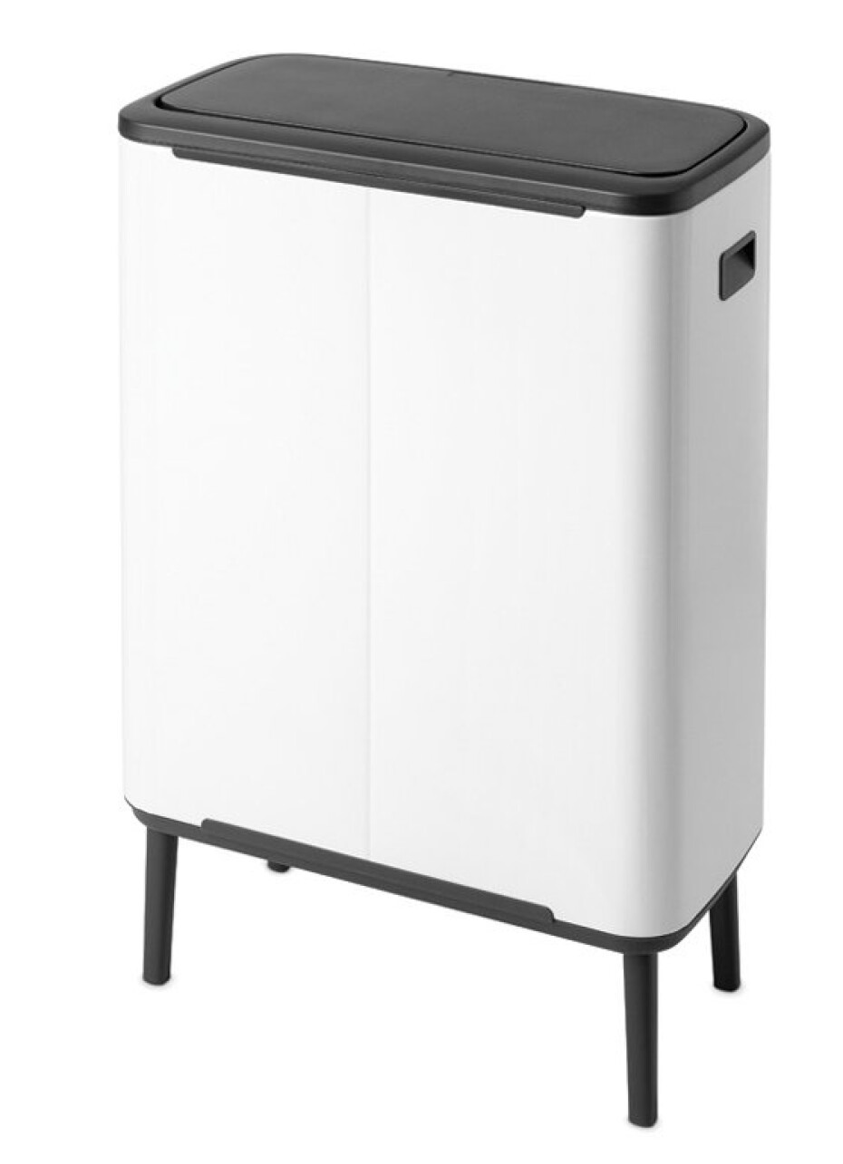 Dotykový odpadkový koš BO TOUCH BIN 2 x 30 l, bílá, Brabantia - main (4)