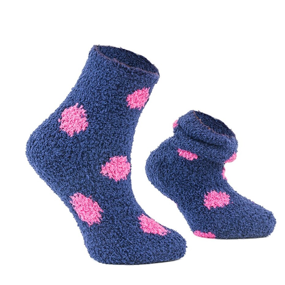 ponožky dívčí FLUFFY - 2pack, Pidilidi, PD0144-01, holka - 38-39 - main (4)