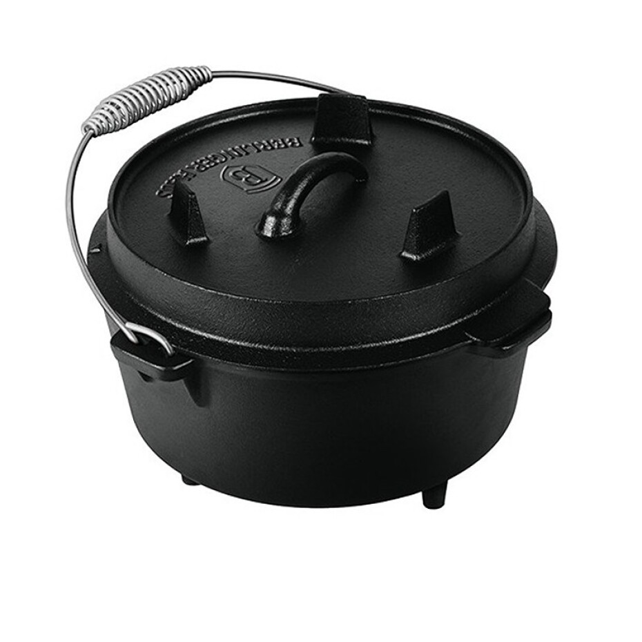 BERLINGERHAUS Hrnec litinový s poklicí 25 cm černý LP-BH-192 - main (0)