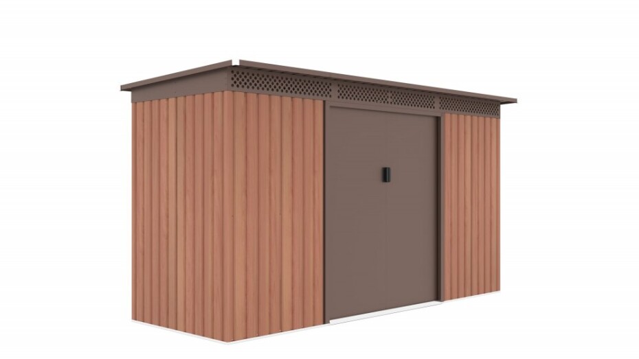 G21 Zahradní domek G21 GRAH 483 - 340 x 142 cm, hnědý G21-6390092 - main (0)