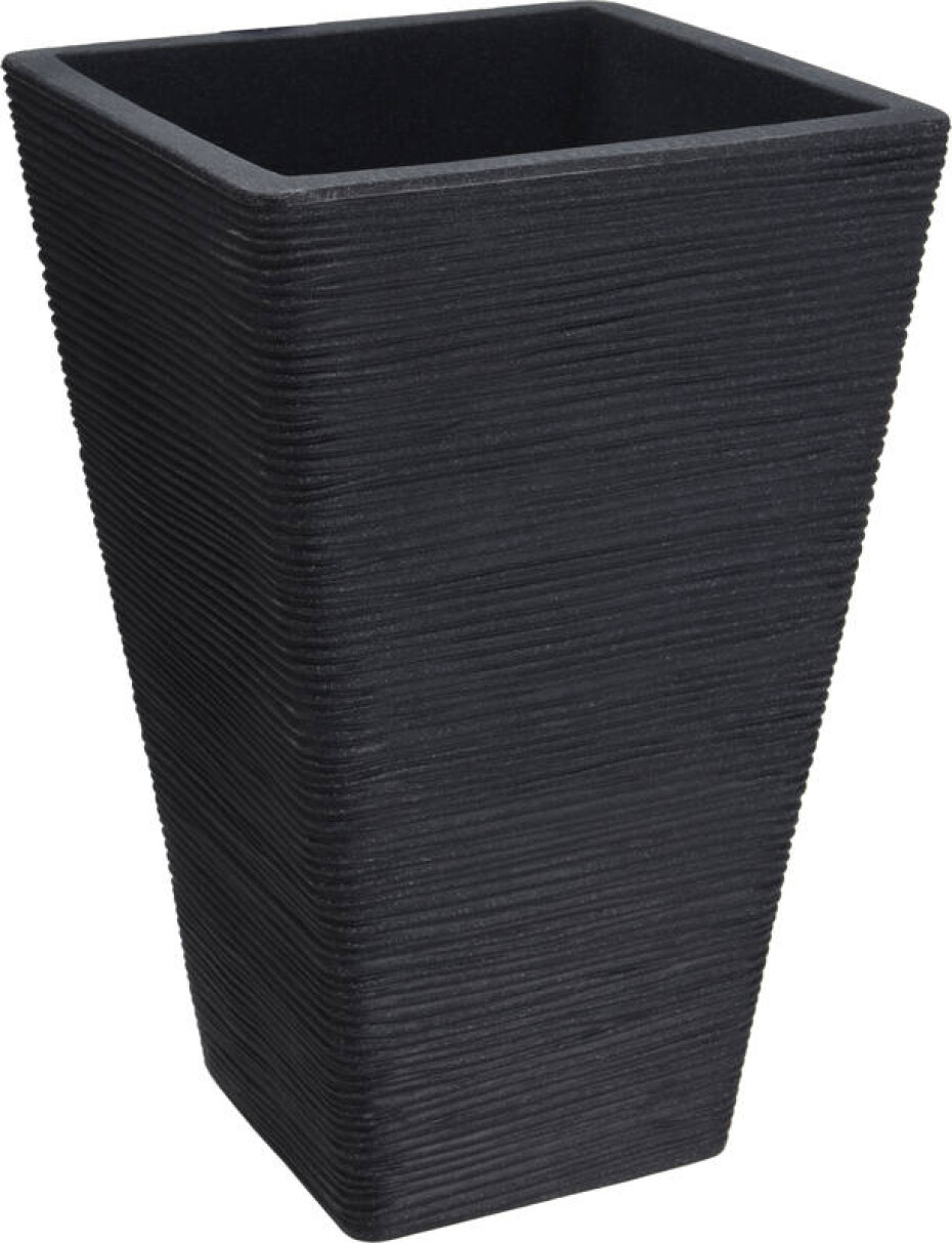 PROGARDEN Květináč žebrovaný 35 x 55 cm antracit KO-Y54192750 - main (0)