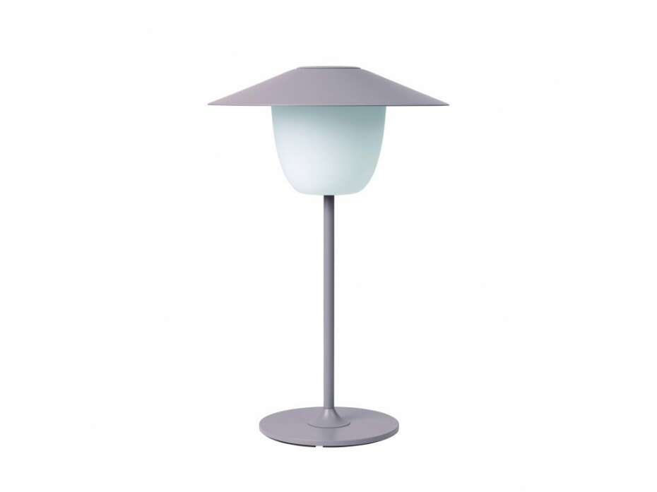 Přenosná stolní lampa, LED, nízká, starorůžová, Blomus - main (0)