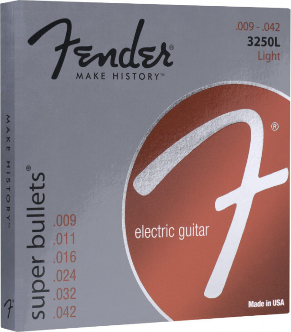 Fender 3250L Super Bullets - .009 - .042 - main (0)