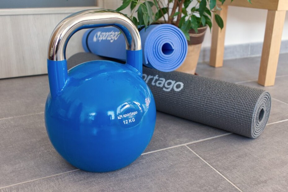 Sportago Competition Kettlebell 12 kg, modrý - main (6)