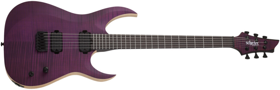 Schecter John Browne Tao-6 - Satin Trans Purple - main (0)