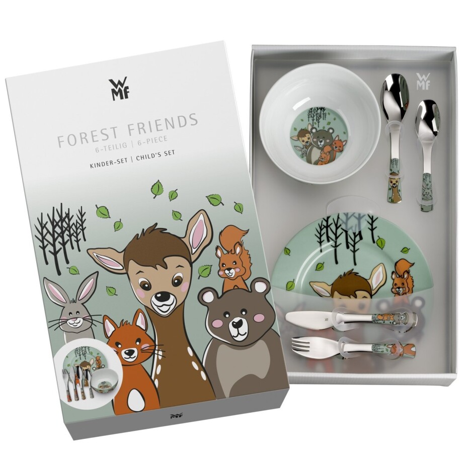 Sada dětského nádobí FOREST FRIENDS, sada 6 ks, WMF - main (2)