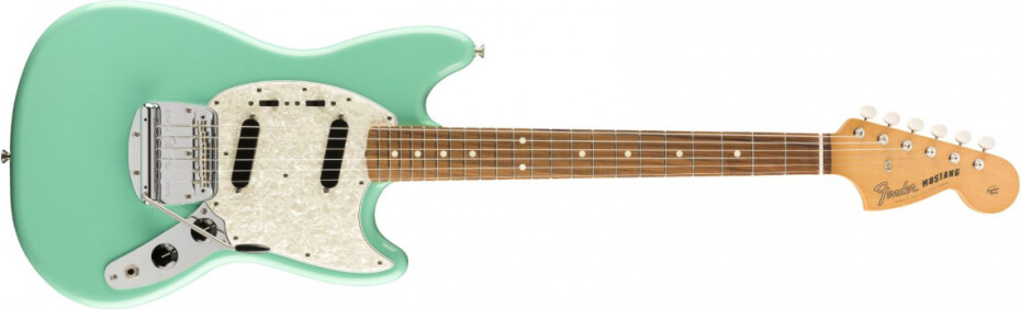 Fender Vintera 60s Mustang Sea Foam Green Pau Ferro - main (0)