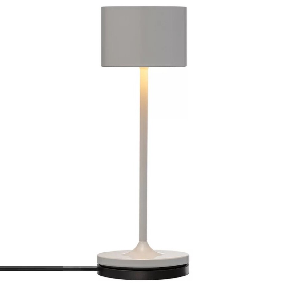 Přenosná stolní lampa FAROL MINI 19,5 cm, LED, satelitní šedá, hliník, Blomus - main (4)