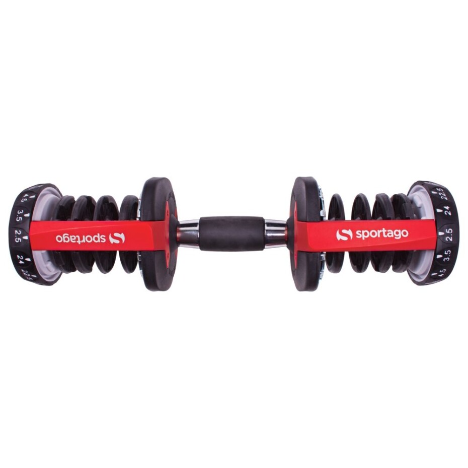 Sportago nastavitelná činka 2,5-24kg - main (16)